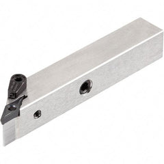 Iscar - PDJC, Left Hand Cut, 93° Lead Angle, 0.62" Shank Height x 0.62" Shank Width, Neutral Rake Indexable Turning Toolholder - 4" OAL, DC..3.. Insert Compatibility, Series Isoturn - Benchmark Tooling