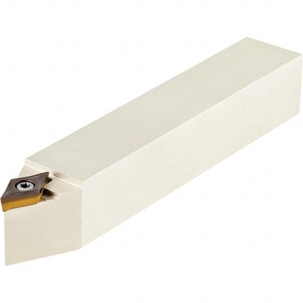 Iscar - SDJC, Left Hand Cut, 93° Lead Angle, 16mm Shank Height x 16mm Shank Width, Neutral Rake Indexable Turning Toolholder - 100mm OAL, DCMT 13T5-SL Insert Compatibility, Series Isoturn - Benchmark Tooling