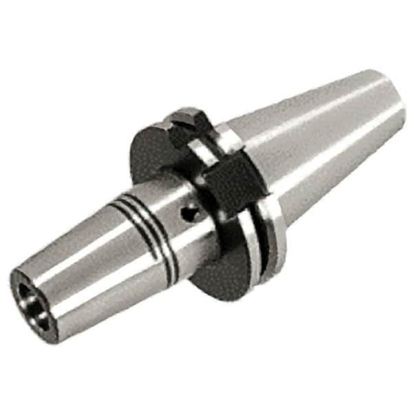 Iscar - 18mm Hole Diam, DIN69871-40 Taper Shank Shrink Fit Tool Holder & Adapter - 80mm Projection, 33mm Nose Diam, 50mm Clamping Depth, 25,000 RPM, Through Coolant - Exact Industrial Supply