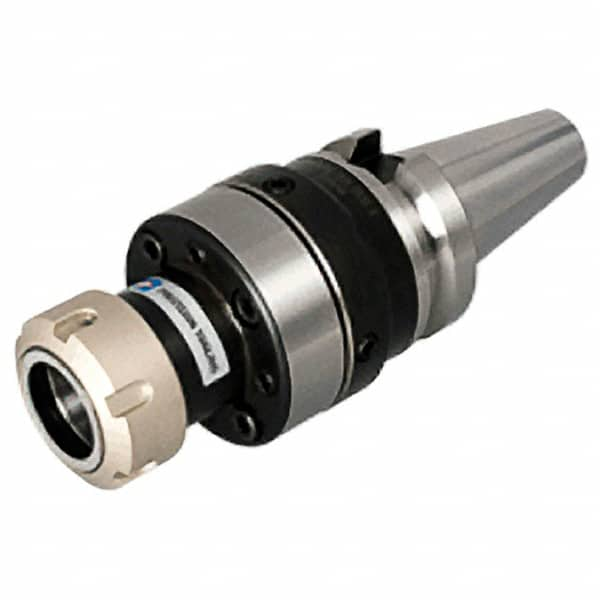 Iscar - 0.08" to 0.789" Capacity, 4.902" Projection, CAT50 Taper Shank, ER32 Collet Chuck - Through-Spindle - Exact Industrial Supply