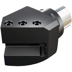 Iscar - 102mm Head Length, Modular Grooving Blade Holder Head - Right Hand Cut, System Size C6, Through Coolant, Series CAMFIX - Benchmark Tooling