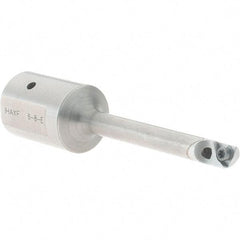 Iscar - 5.99mm Min Bore Diam, 67.01mm OAL, 16mm Shank Diam, IHAXF-E Indexable Boring Bar - 45.01mm Max Bore Depth, TPGX 73.. Insert - Benchmark Tooling