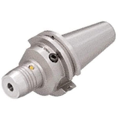 Iscar - SK40 Taper Shank, 10mm Hole Diam, Hydraulic Tool Holder/Chuck - 27mm Nose Diam, 72mm Projection, 42mm Clamp Depth, 12,000 RPM, Through Coolant - Exact Industrial Supply