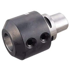 Iscar - C6 Modular Connection 1-1/2" Hole End Mill Holder/Adapter - 3" Nose Diam, 3-1/2" Projection, Through-Spindle Coolant - Exact Industrial Supply