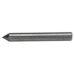 1/8″ × 1″ Diamond Dressing Tool Phono Point 60 Degree Included Angle - Benchmark Tooling