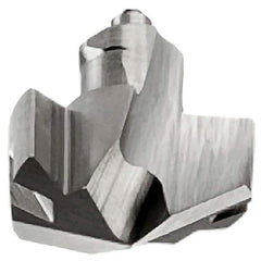 Iscar - Series ICM, 29.31mm Diam Grade IC908 Replaceable Drill Tip - Carbide, TiAlN/TiN Finish, 29 Seat Size - Benchmark Tooling