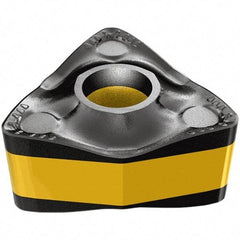 Iscar - SNMG433 TF Grade IC9250 Carbide Turning Insert - TiCN/Al2O3/TiN Finish, 90° Square, 1/2" Inscr Circle, 3/16" Thick, 3/64" Corner Radius - Benchmark Tooling