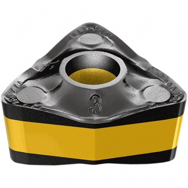 Iscar - WNMX451 MMW Grade IC8150 Carbide Turning Insert - TiCN/Al2O3 Finish, 80° Trigon, 1/2" Inscr Circle, 0.267 Thick, 1/64" Corner Radius - Benchmark Tooling