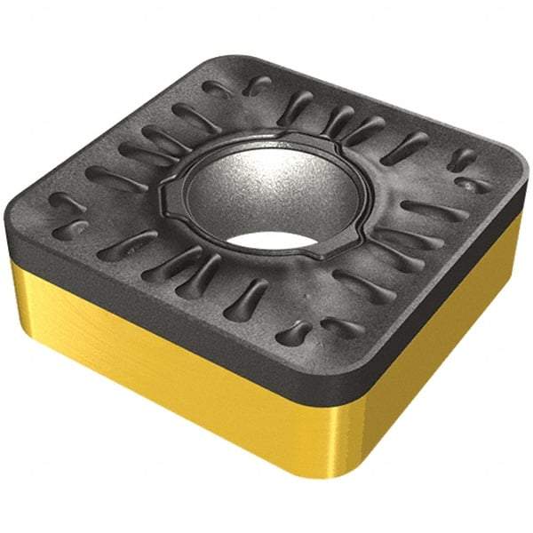 Iscar - SNMM866 R3P Grade IC8150 Carbide Turning Insert - TiCN/Al2O3/TiN Finish, 90° Square, 25.4mm Inscr Circle, 9.52mm Thick, 2.4mm Corner Radius - Benchmark Tooling