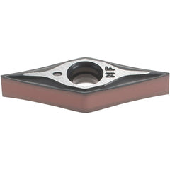 Iscar - VNMG2.5-0 NF Grade IC6015 Carbide Turning Insert - TiCN/Al2O3/TiN Finish, 35° Diamond, 5/16" Inscr Circle, 5/32" Thick, 0.008" Corner Radius - Benchmark Tooling