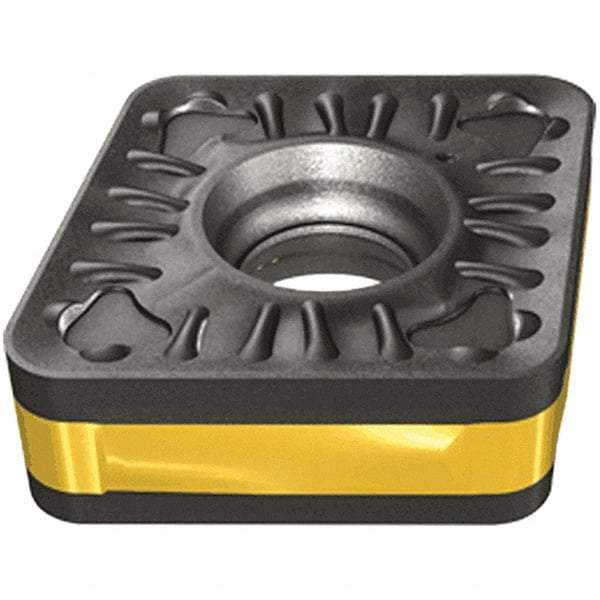Iscar - COMG543 R3P-IQ Grade IC8250 Carbide Turning Insert - TiCN/Al2O3/TiN Finish, 80° Diamond, 15.88mm Inscr Circle, 6.35mm Thick, 1.2mm Corner Radius - Benchmark Tooling