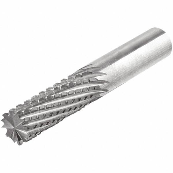 Iscar - 10mm Diam, End Mill End, Solid Carbide Diamond Pattern Router Bit - Right Hand Cut, 2-53/64" OAL, Use on Composite - Benchmark Tooling