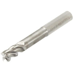 Iscar - 6mm, 4 Flute, Single End, Solid Carbide, 0.2mm Corner Radius End Mill - 57mm OAL, Right Hand Flute, 12mm LOC, Right Hand Cut, 18mm Extended Reach - Benchmark Tooling