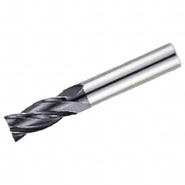 Iscar - 1", 4 Flute, Single End, Solid Carbide, 0.05" Corner Radius End Mill - 4-1/2" OAL, Right Hand Flute, 2" LOC, Right Hand Cut - Benchmark Tooling