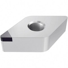 Iscar - DNMA441 T Grade IB55 CBN Turning Insert - Uncoated, 55° Diamond, 1/2" Inscr Circle, 1/4" Thick, 1/64" Corner Radius - Benchmark Tooling