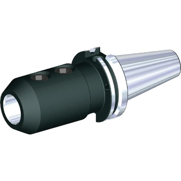 Kennametal - CVKV40 Taper Shank 3/4" Hole End Mill Holder/Adapter - 1-3/4" Nose Diam, 3" Projection, 5/8-11 Drawbar, Through-Spindle & DIN Flange Coolant - Exact Industrial Supply