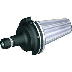 Kennametal - 0.5mm to 10mm Capacity, 2-1/2" Projection, CVKV50 Taper Shank, ER16 Collet Chuck - Through-Spindle & DIN Flange Coolant - Exact Industrial Supply