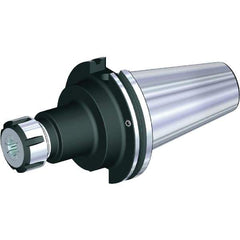 Kennametal - 1mm to 16mm Capacity, 2-1/2" Projection, CVKV40 Taper Shank, ER25 Collet Chuck - Through-Spindle & DIN Flange Coolant - Exact Industrial Supply