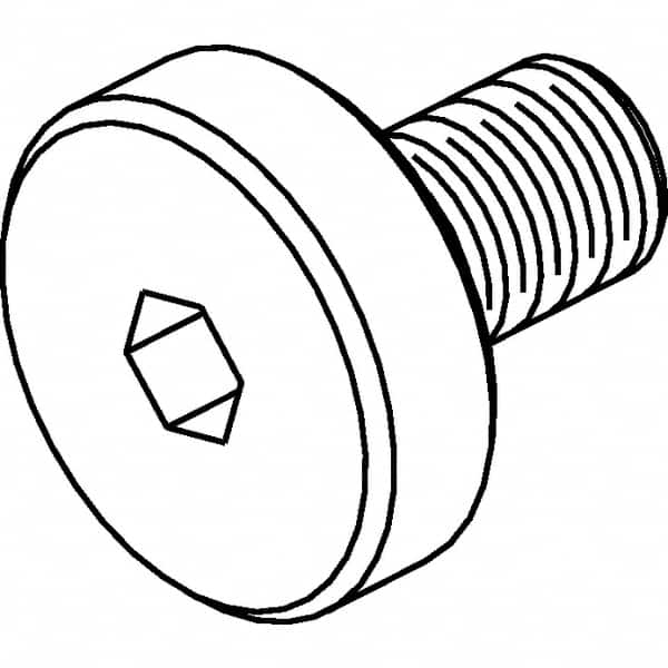 Kennametal - Hex Socket Lock Screw for Indexables - Benchmark Tooling