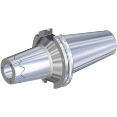 Kennametal - 20mm Hole Diam, DIN69871-40 Taper Shank Shrink Fit Tool Holder & Adapter - 65mm Projection, 36mm Nose Diam, 42mm Clamping Depth, 25,000 RPM, Through Coolant - Exact Industrial Supply