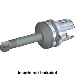 Kennametal - Right Hand Cut, 16mm Min Bore Diam, Size KM50 Carbide Modular Boring Cutting Unit Head - 2.3622" Max Bore Depth, Through Coolant, Compatible with TP.. - Benchmark Tooling