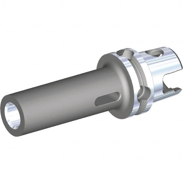 Kennametal - KM40 Outside Modular Connection, 2MT Inside Taper, KM to Morse Taper Adapter - 105mm Projection, 32mm Nose Diam - Exact Industrial Supply