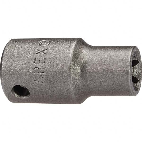 Apex - Impact Sockets Drive Size (Inch): 1/4 Torx Size: E12 - Benchmark Tooling