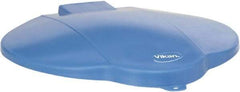 Vikan - 3 Gal Polypropylene Pail Lid - Blue, For Use with 5688 - Benchmark Tooling