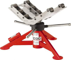 Ridgid - 6" to 24" Pipe Capacity, Adjustable Pipe Stand - 16" to 31" High, 4,500 Lb Capacity - Benchmark Tooling