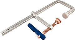 Wilton - 5-1/2" Deep Throat, 12" Max Capacity, Step Over Sliding Arm Clamp - 2,400 Lb Clamping Pressure - Benchmark Tooling