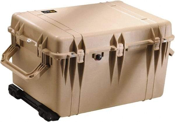 Pelican Products, Inc. - 23" Wide x 19-31/64" High, Clamshell Hard Case - Tan, Polyethylene - Benchmark Tooling