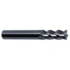 3/4" Dia. - 4" OAL - 4 FL Variable Helix Bright Carbide End Mill - Benchmark Tooling