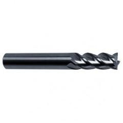 1/2" Dia. - 3-1/2" OAL - 4 FL Variable Helix Bright Carbide End Mill - Benchmark Tooling
