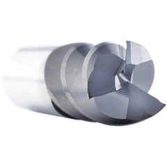 Supermill - Square End Mills; Mill Diameter (Inch): 7/16 ; Mill Diameter (Decimal Inch): 0.4375 ; Number of Flutes: 3 ; Length of Cut (Inch): 5/8 ; Length of Cut (Decimal Inch): 0.6250 ; Material: Solid Carbide - Exact Industrial Supply