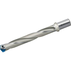 Walter - 15mm Diam, 7xD, 108mm Max Depth, 20mm Shank Diam, 190mm OAL, Replaceable Tip Drill - P6001-D15..R, P6002-D15..R, P6003-D15..R, P6004-D15..R Insert, B 4017 Toolholder, Series Xtra-tec - Benchmark Tooling