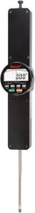 Starrett - 4" Max Measurement, 0.0001, 0.0005 & 0.001" Graduation, Electronic Drop Indicator - Accurate to 0.0002", Inch & Metric System, LCD Display - Benchmark Tooling