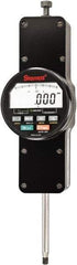 Starrett - 2" Max Measurement, 0.0001, 0.0005 & 0.001" Graduation, Electronic Drop Indicator - Accurate to 0.0002", Inch & Metric System, LCD Display - Benchmark Tooling