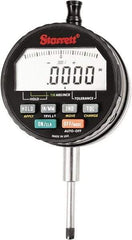 Starrett - 1" Max Measurement, 0.00005" Graduation, Electronic Drop Indicator - Accurate to 0.0001", Inch & Metric System, LCD Display - Benchmark Tooling