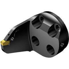 Sandvik Coromant - Modular Grooving Cutting Unit Head - Left Hand Cut, Through Coolant, Series CoroCut QF - Benchmark Tooling