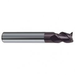 1/2" Dia. - 2-1/2" OAL - 3 FL 45 Helix Firex Carbide End Mill - Benchmark Tooling