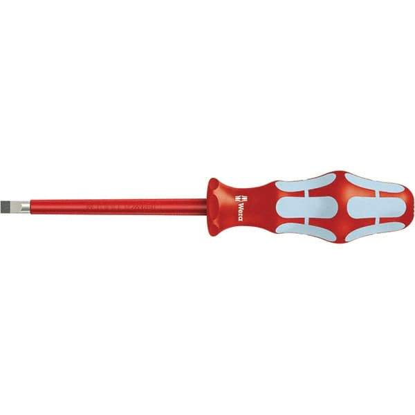 Wera - 3-1/8" Blade Length Insulated Screwdriver - 137mm OAL - Benchmark Tooling