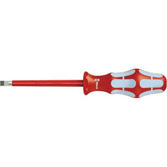 Wera - 3-1/8" Blade Length Insulated Screwdriver - 137mm OAL - Benchmark Tooling