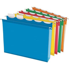 Pendaflex - 8-1/2 x 11", Letter Size, Assorted Colors, Hanging File Folder - 11 Point Stock, 1/5 Tab Cut Location - Benchmark Tooling