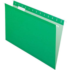 Pendaflex - 8-1/2 x 14", Legal, Bright Green, Hanging File Folder - 11 Point Stock, 1/5 Tab Cut Location - Benchmark Tooling