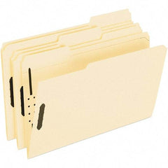 Pendaflex - 8-1/2 x 14", Legal, Manila, File Folders with Top Tab - Assorted Tab Cut Location - Benchmark Tooling