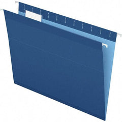 Pendaflex - 8-1/2 x 11", Letter Size, Navy, Hanging File Folder - 11 Point Stock, 1/5 Tab Cut Location - Benchmark Tooling