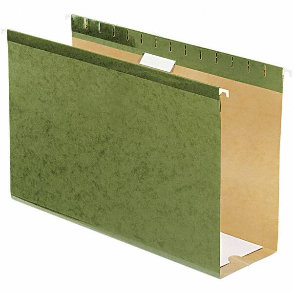 Pendaflex - 8-1/2 x 14", Legal, Standard Green, Hanging File Folder - 11 Point Stock, 1/5 Tab Cut Location - Benchmark Tooling