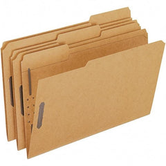 Pendaflex - 8-1/2 x 14", Legal, Brown, File Folders with Top Tab - Assorted Tab Cut Location - Benchmark Tooling