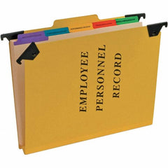 Pendaflex - 11-3/4 x 9-3/4", Letter Size, Yellow, File Folders with Top Tab - 20 Point Stock, 2nd Position Tab Cut Location - Benchmark Tooling