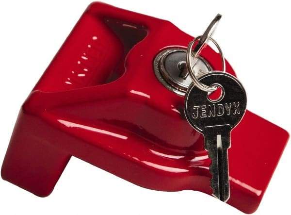 Jendyk - Glad Hand Lock - For Use with Semi-Trailer Glad Hand Air Brake Connections - Benchmark Tooling
